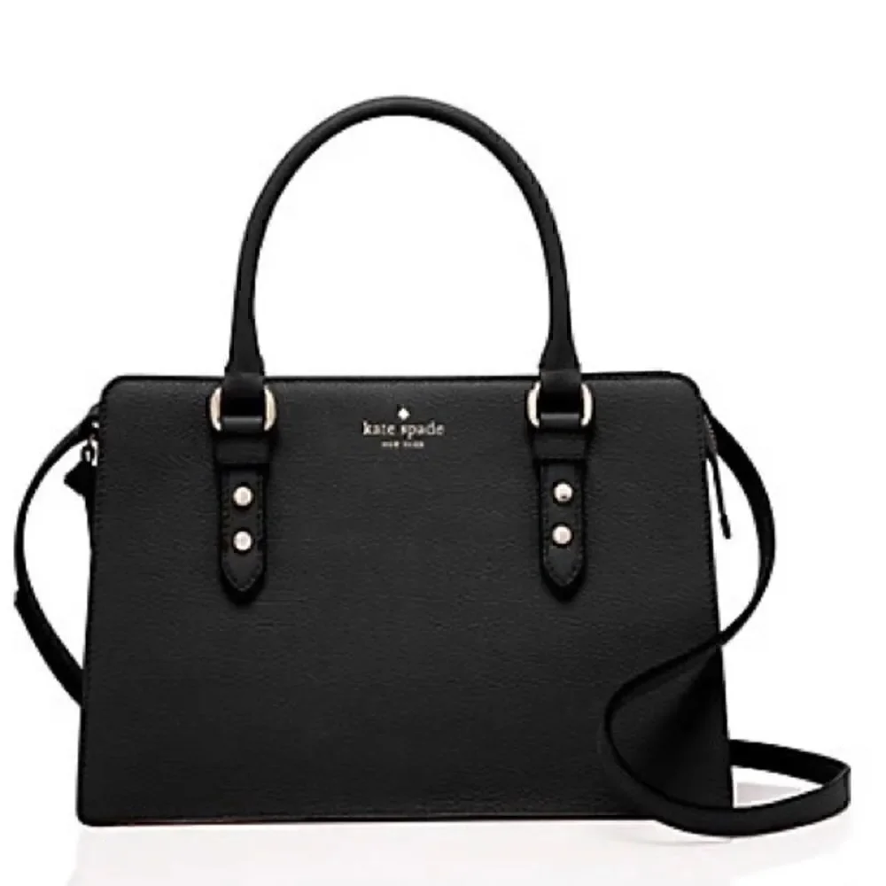 KATE SPADE mulberry street lise satchel black New with tag